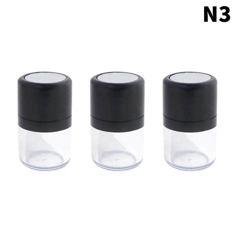 Travel Portable Loose Powder Compact Mirror Mushroom Sponge Puff Qme N3