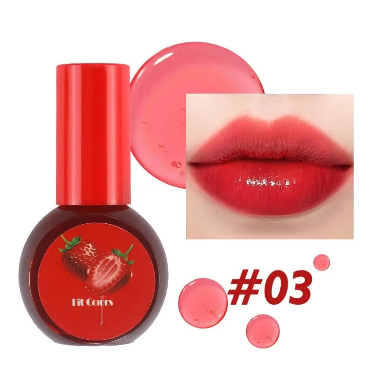 Cherry Juice Fruit Rouge Water 3in1 Cheek Color Eyeshadow Lip Tint Matte Long-lasting Rich Color Liquid Contouring Blush Liquid Qme 03