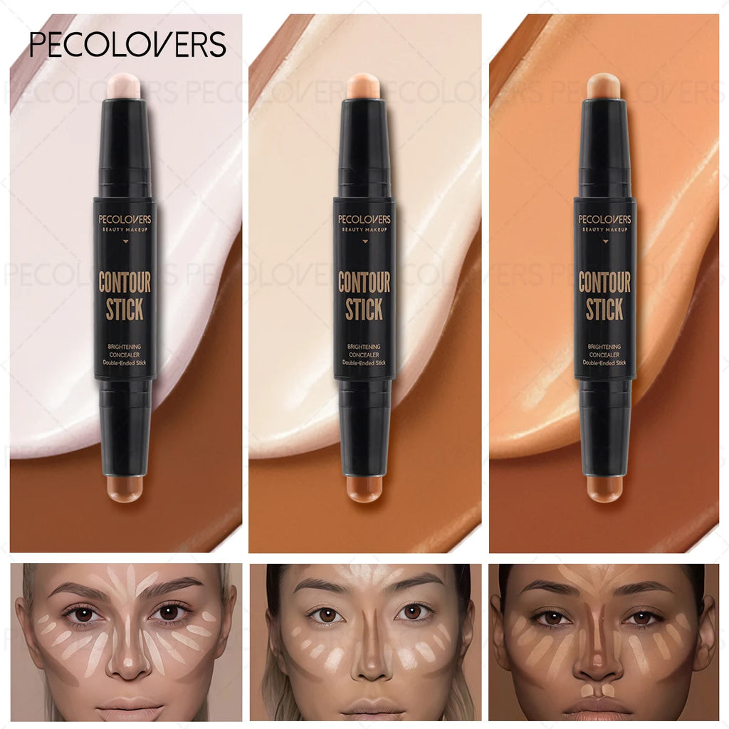 Lightweight Contour Stick Natural Nude Look Waterproof Smooth Glide Qme