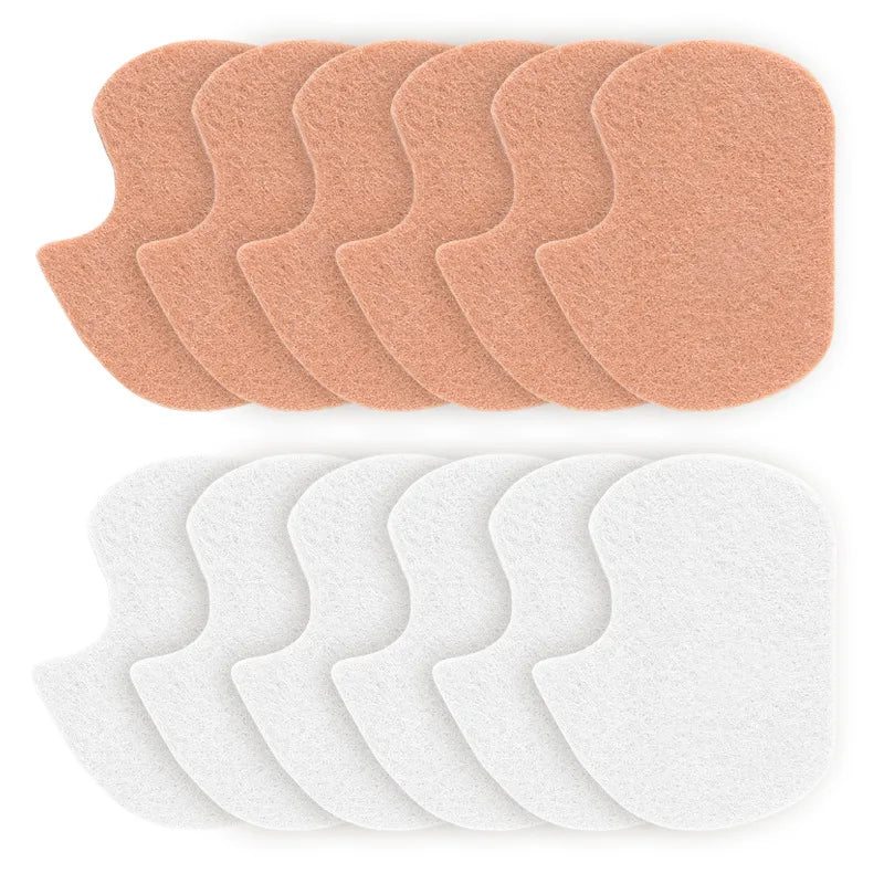 1/2/3/4 Pcs Forefoot Pad Multi-Functional Prevents Chafing Thickened Felt Foot Pad Prevents Blisters Chafing Front Half Foot Pad Qme