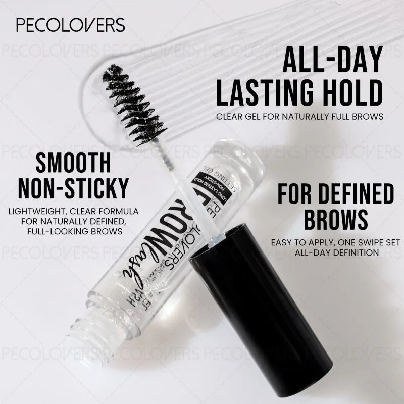 Natural Eyebrow Styling Gel Cream Brush Strong Holding Eyebrows Soap Qme