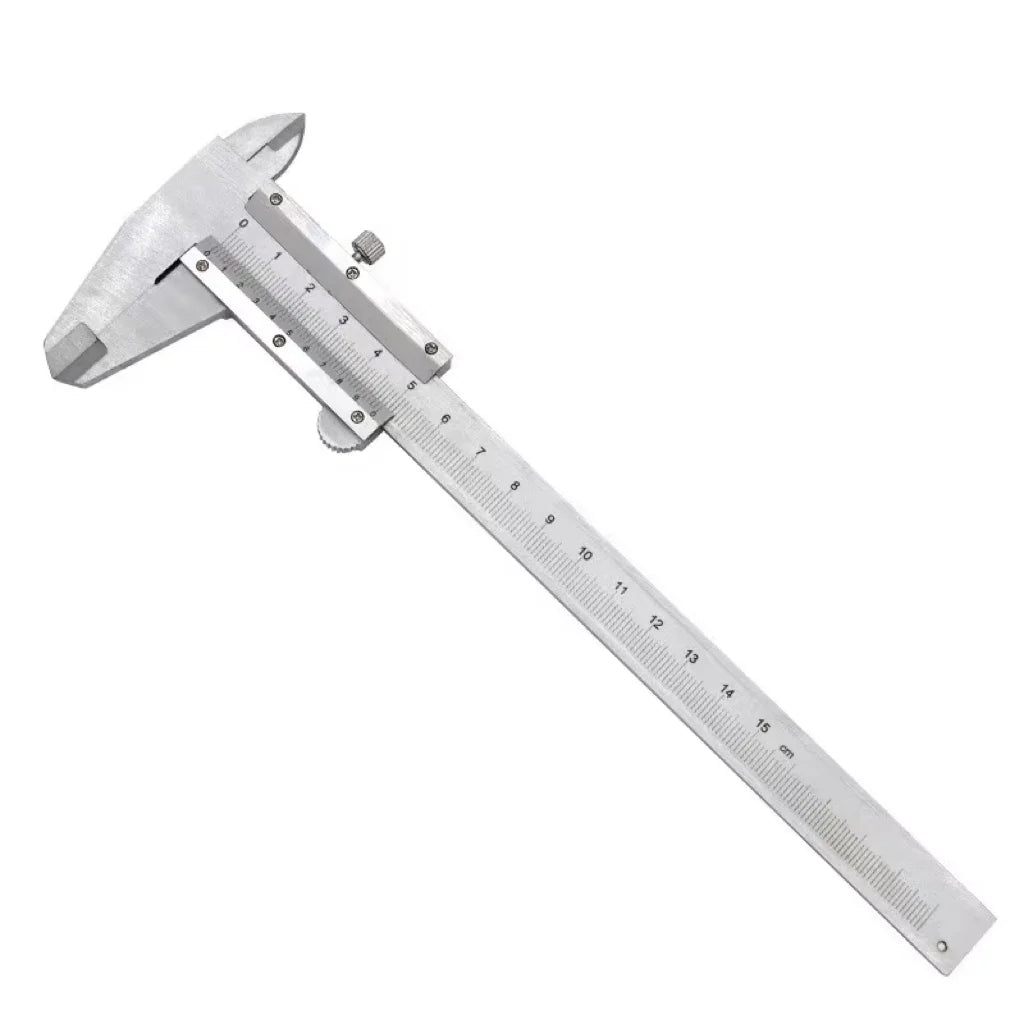 Professional Stainless Steel Vernier Caliper Gauge 0-150mm Sliding Gauge Measurement Tool Inside Outside Depth Step Micrometer Qme