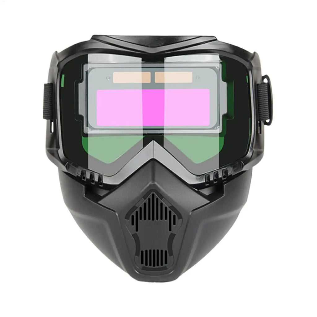 Welder Helmet Auto Darkening Welding Protector Shield Protective Qme