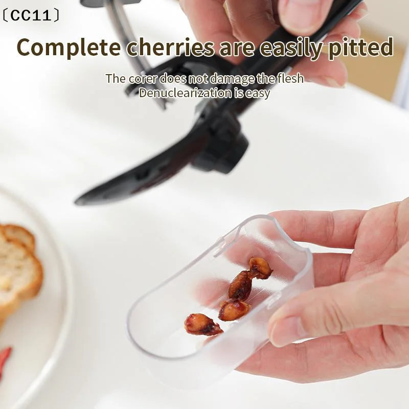Cherry Fruit Kitchen Pitter Remover Olive Corer Remove Pit Tool Seed Qme