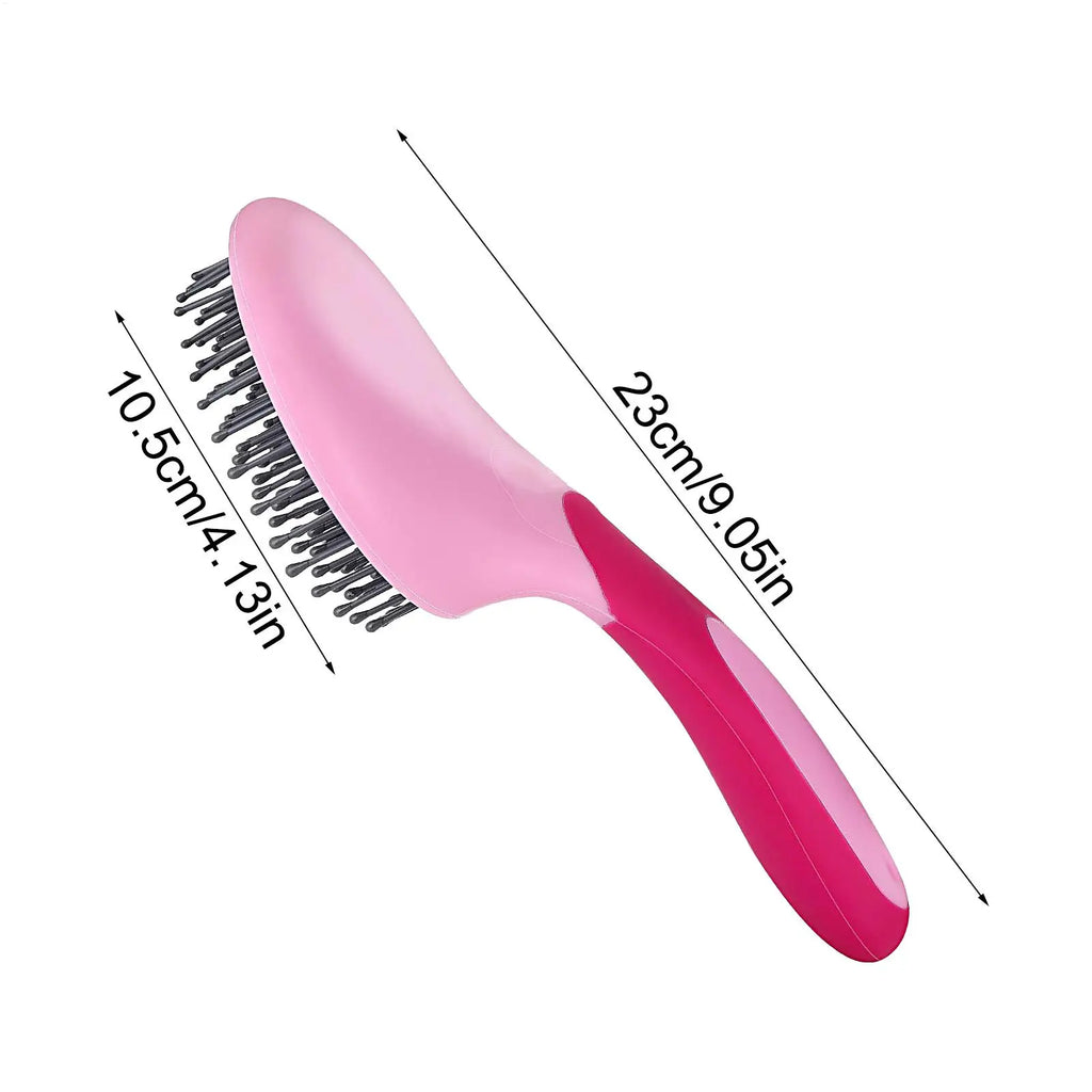 Horse Brushes Grooming Professional Mane Tail Brush Humanized Handle Qme