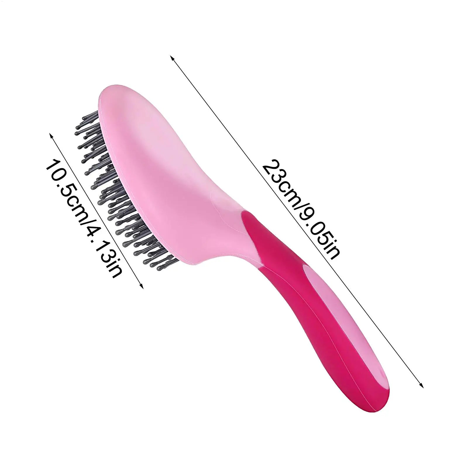 Horse Brushes Grooming Professional Mane Tail Brush Humanized Handle Qme