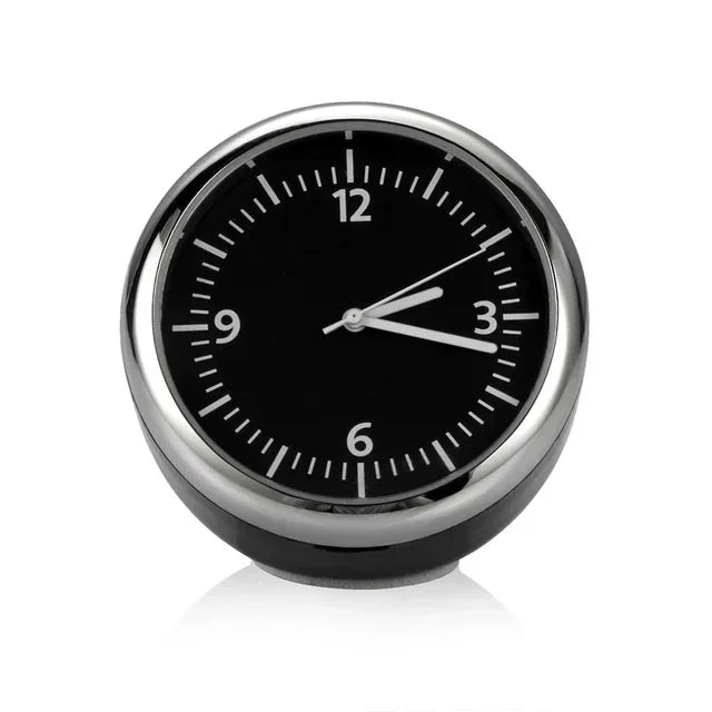 Car Clock Luminous Mini Automobiles Internal Stick-on Digital Watch Qme Clock