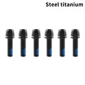 Mountain Bike Handle Screws M5x17mm Stem Bolts Road Bicycle Handlebar Qme A1