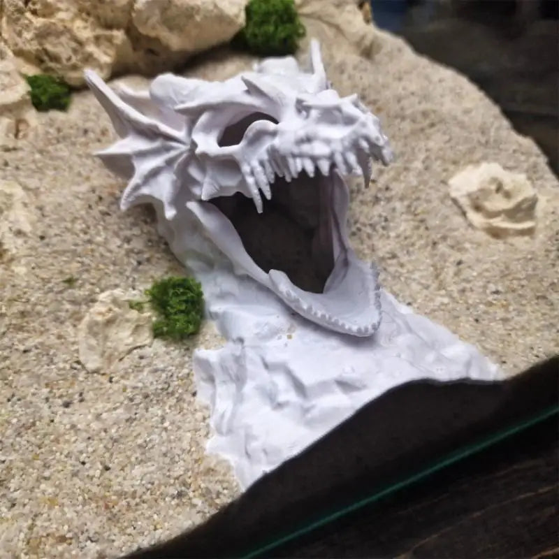 3D Printed Shelter Hide Houses Breeding Hideout Ornaments Aquarium Qme