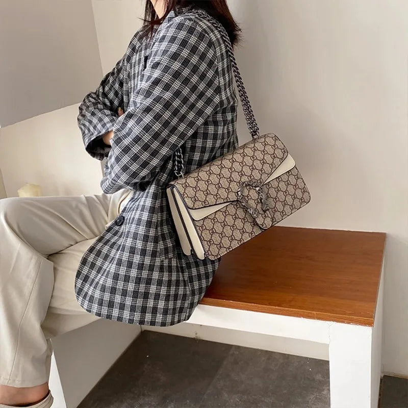 Advanced Wine God Bag Women Versatile Fashion Chain Single Shoulder Qme