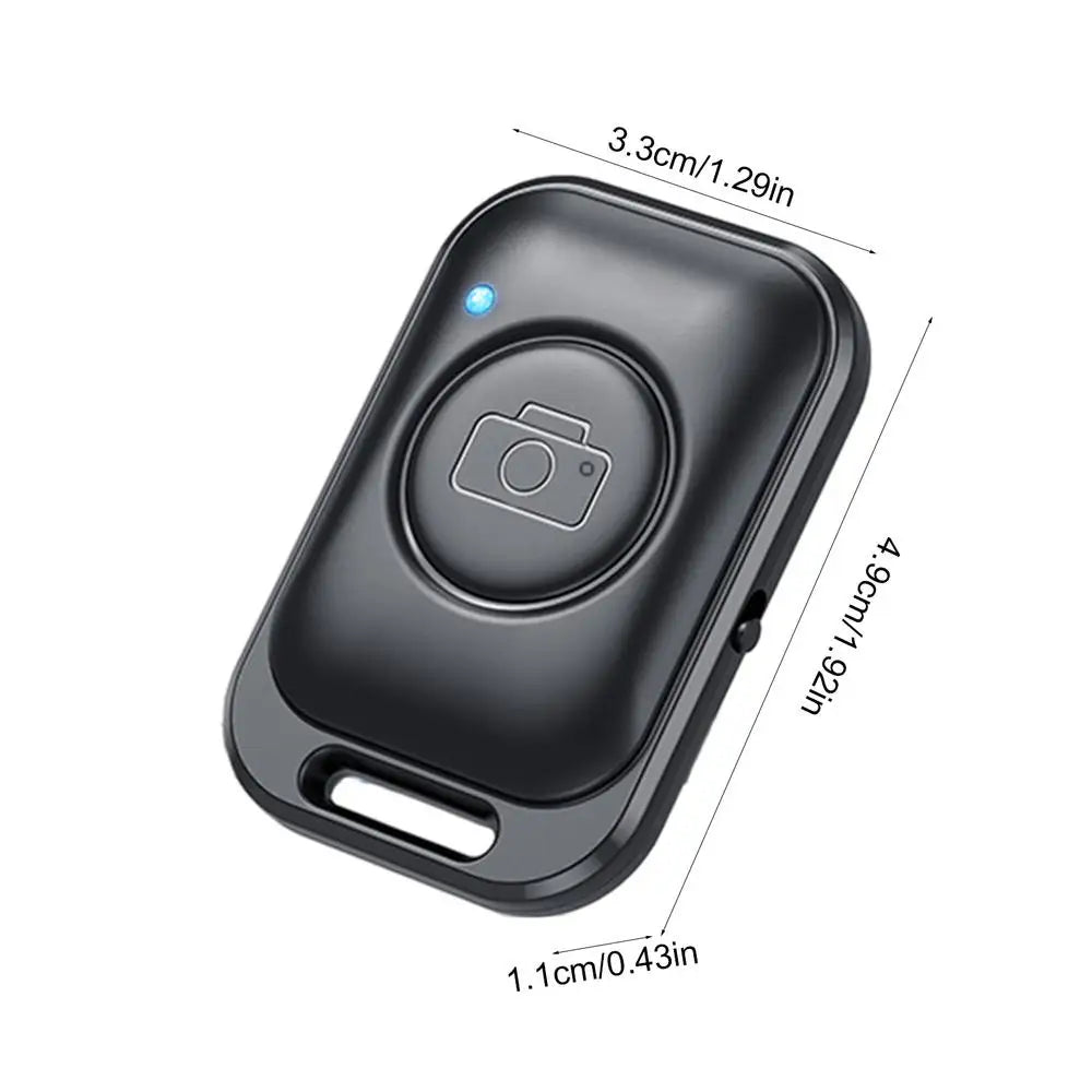 Remote Phone Camera Selfie Button Clicker Wireless Shutter Smartphones Qme Black