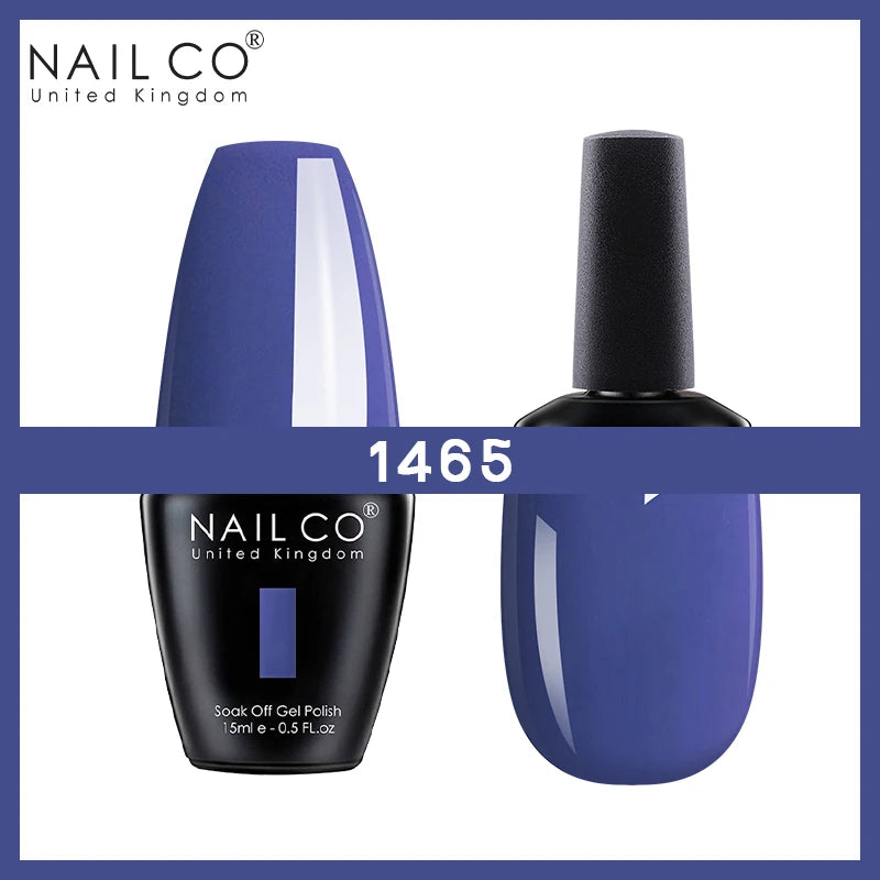 NAILCO Nude Nails Gel Nail Polish UV LED Semi-permant Varnish Hybrid