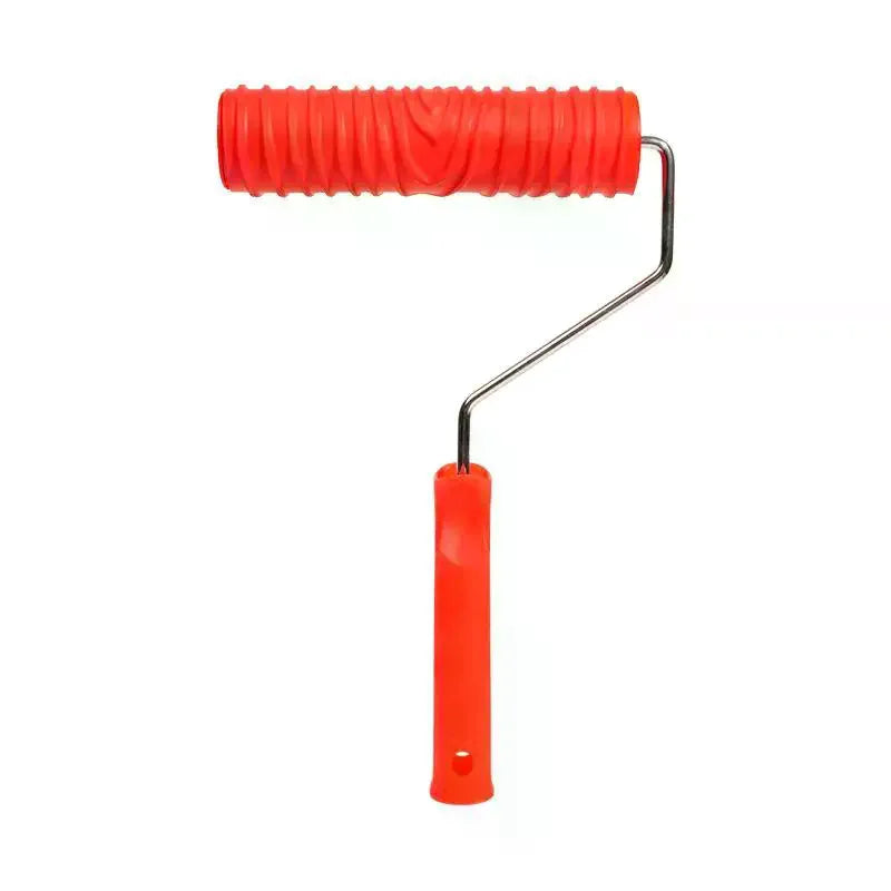 Paint Roller Embossed Rubber Drum Print Roller Paint Liquid Wallpaper Diatom Ooze Painting Tools DIY Furniture Wall Renovation Qme