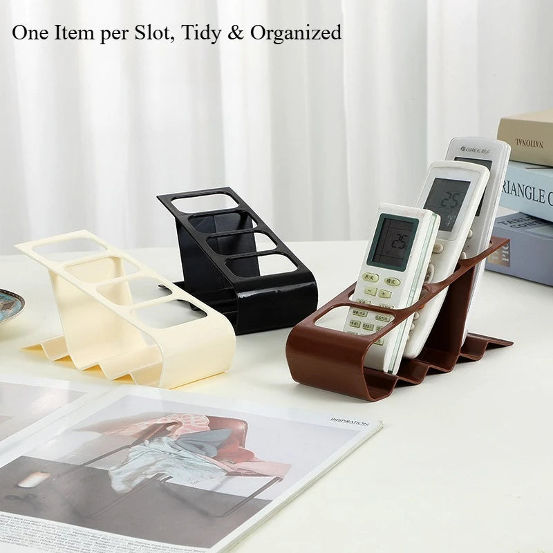 Home Storage Rack Remote Control Holder AC TV Plastic Desktop Qme