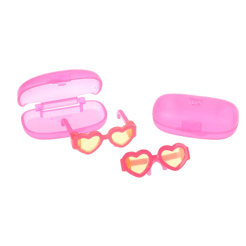 Dollhouse Mini Glasses Case Doll Bulk Toys Drip Glue Mobile Phone Qme onesize