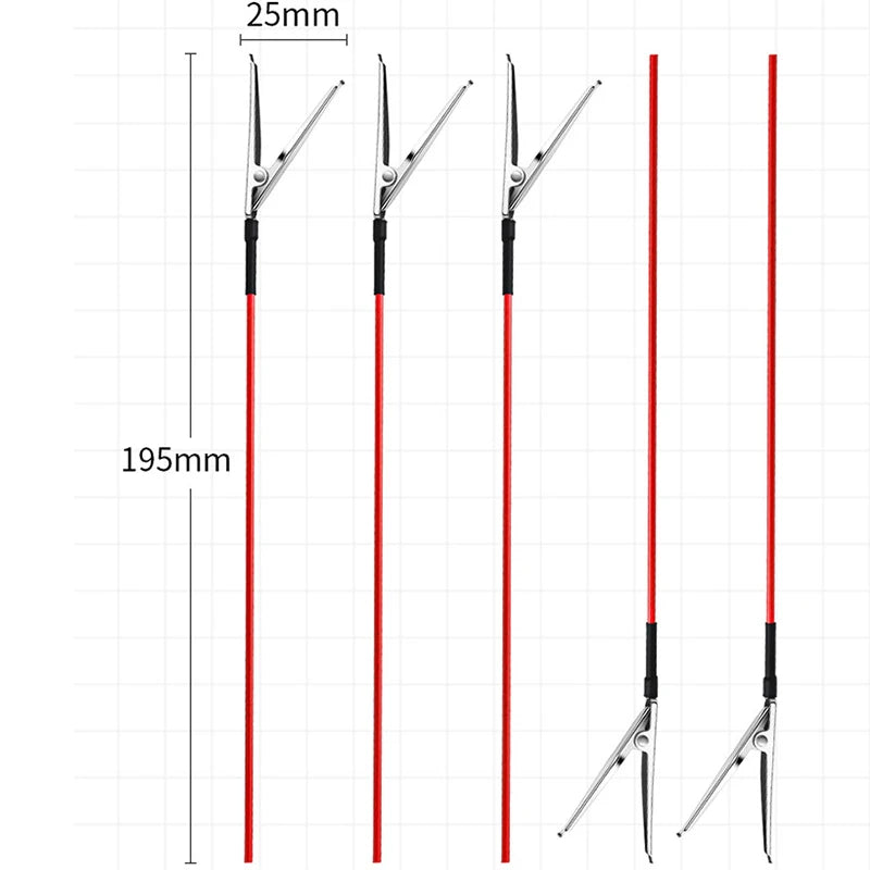 10Pcs Reverse Painting Clips Spray Metal Coloring Tool For Modeler Building DIY Craft Painting Making Tools Qme 10pcs