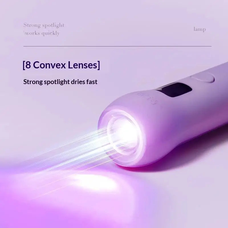 Cute Paw Rechargeable UV Nail Lamp Fast Curing LED Light Parent Child Qme