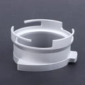 Aluminum Alloy Rotatable Coffee Machine Handle Ring Prevents Qme Silver