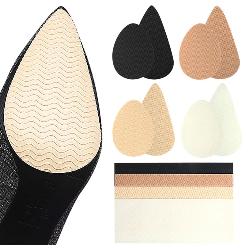 Sole Non-slip Sticker Heel Forefoot Anti-skid Pad Noise-absorbing Qme