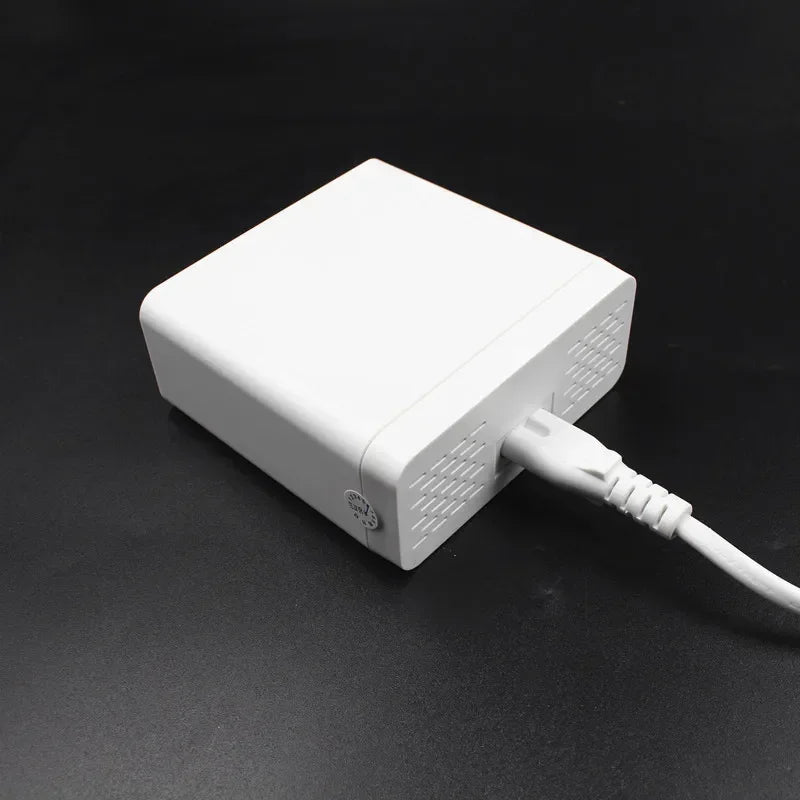 6port 6A Smart Multi Port Fast Charge Digital Universal Automatic Identification Charge Independent LCD Display Phone Charger Qme