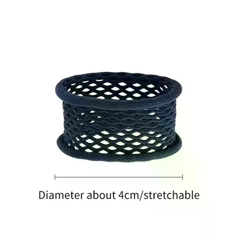 Shirt Sleeve Holder Elastic Mesh Fixer Bands Anti-slip Clip Arm Cuffs Qme