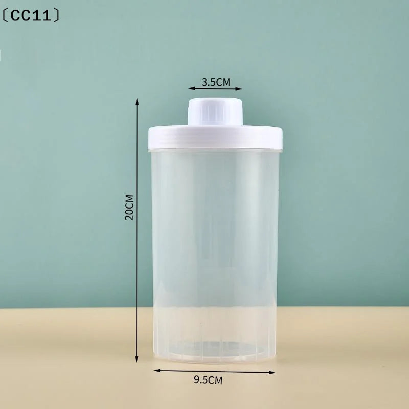 Syrup Dispenser Coffee Bar Plastic Empty Bottles Bottle Lid Kitchen Qme