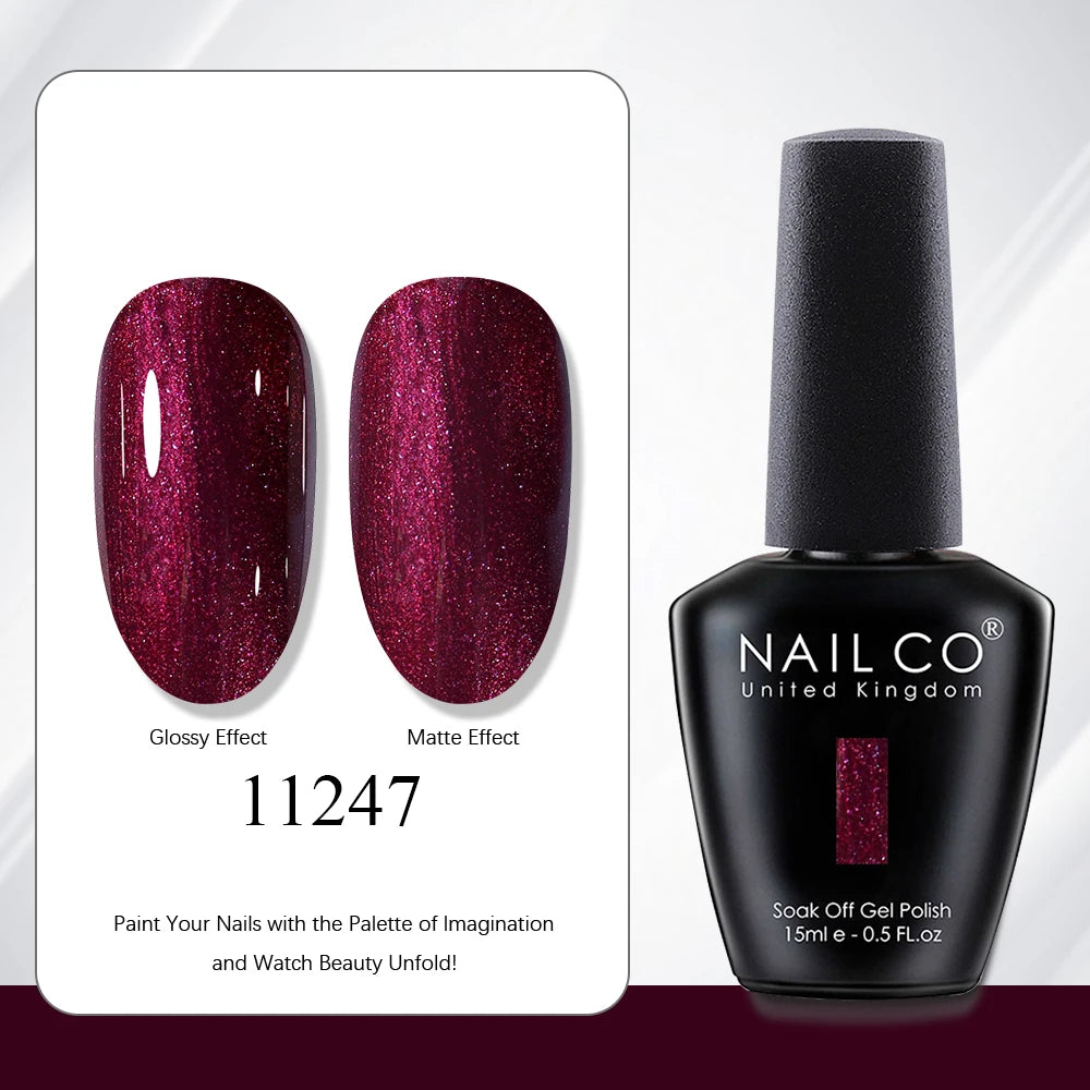 NAILCO Nail Gel Polish Autumn Product Art Soak Off UV Varnish Lacquer Qme 11247