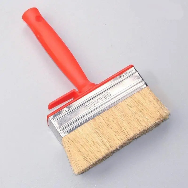 Smooth Flat Head Paint Brush Painting Walls Labor Saving Hand Tools Qme