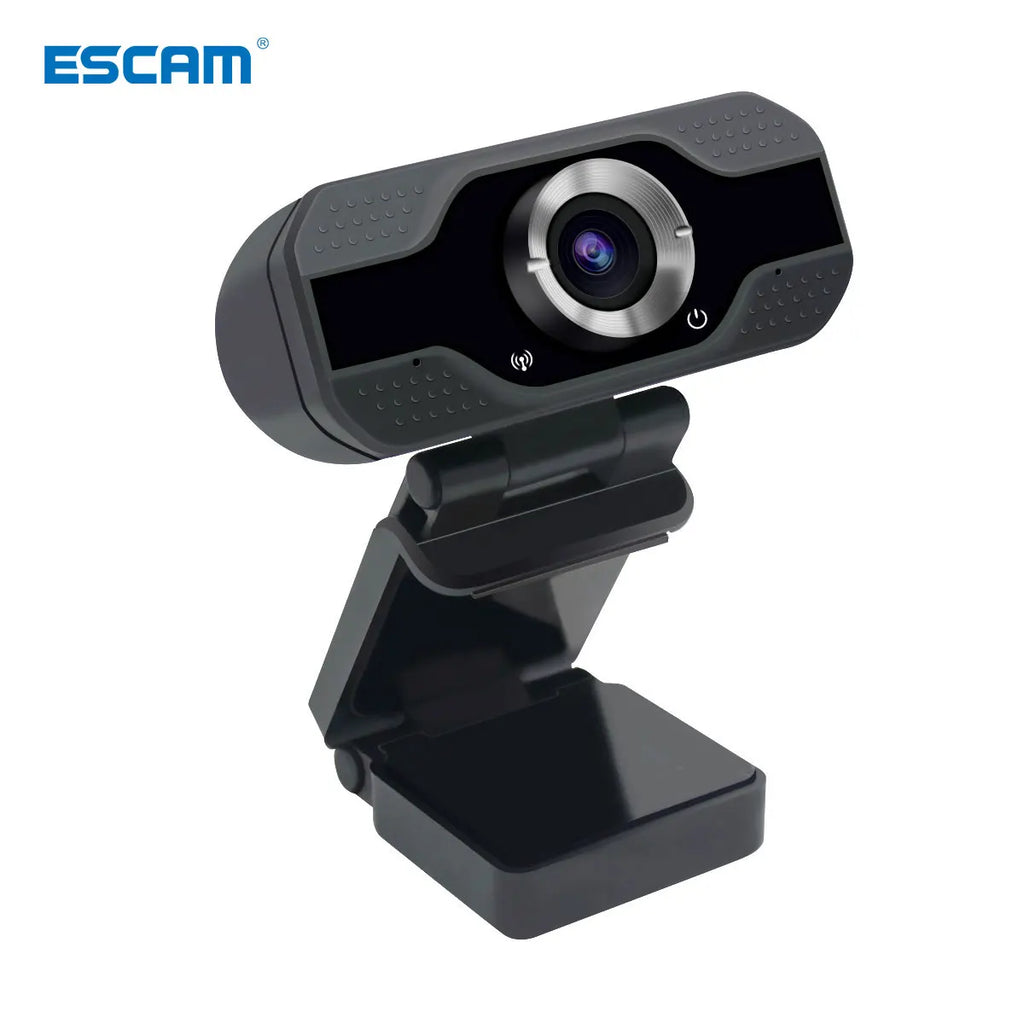 ESCAM PVR006 1080p 2MP H.264 Portable Mini Webcam HD 1080p Web PC Camera Convenient Live Broadcast with Microphone Digital Qme