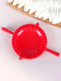 Plastic Dumpling Mold Pastry Suitable Baking Toolsdumpling Press Pie Qme red
