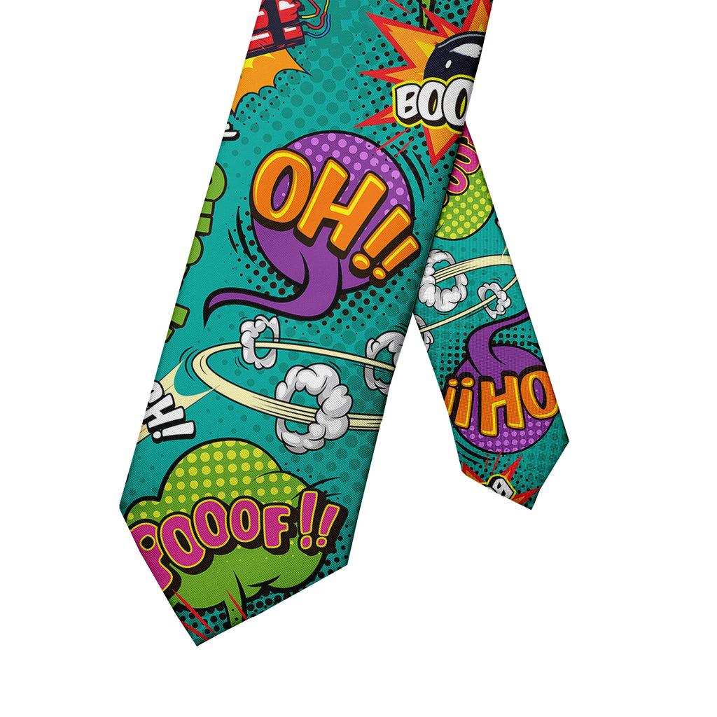 Trendy Players Street Art Tie Casual Fashion Funny Men's Wedding Qme