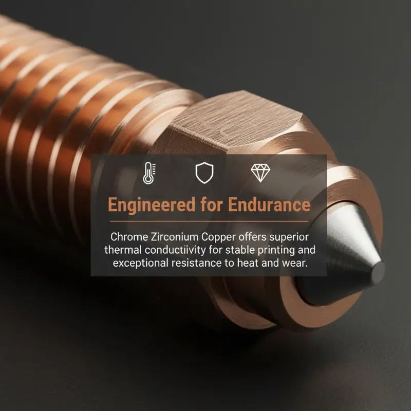 K1C K1 Max SE Nozzles Quick-swap 3D Printer Nozzle Copper Alloy Qme