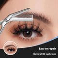 Professional Eyebrow Trimming Scissors Stainless Steel Combs Grooming Qme Default Title