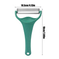 Cabbage Grater Handheld Chopped Multi-Function Kitchen Peeler Cabbage Graters for Kitchen Potato Peeler Cooking Helper Fruit Qme as shown