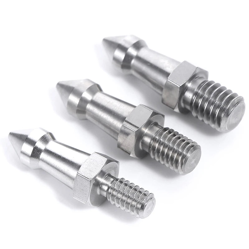 Tripod Spike 1 4 3 8 M8 Inch Camera Monopod Feet Screw Fixed Shooting Qme