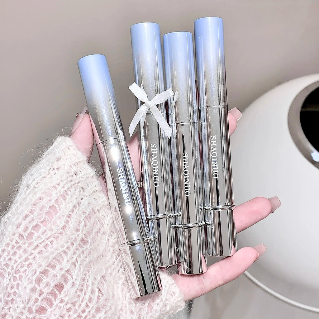 SHAQINUO Lip Gloss Moisturizing Mirror Long-lasting Lipstick Qme