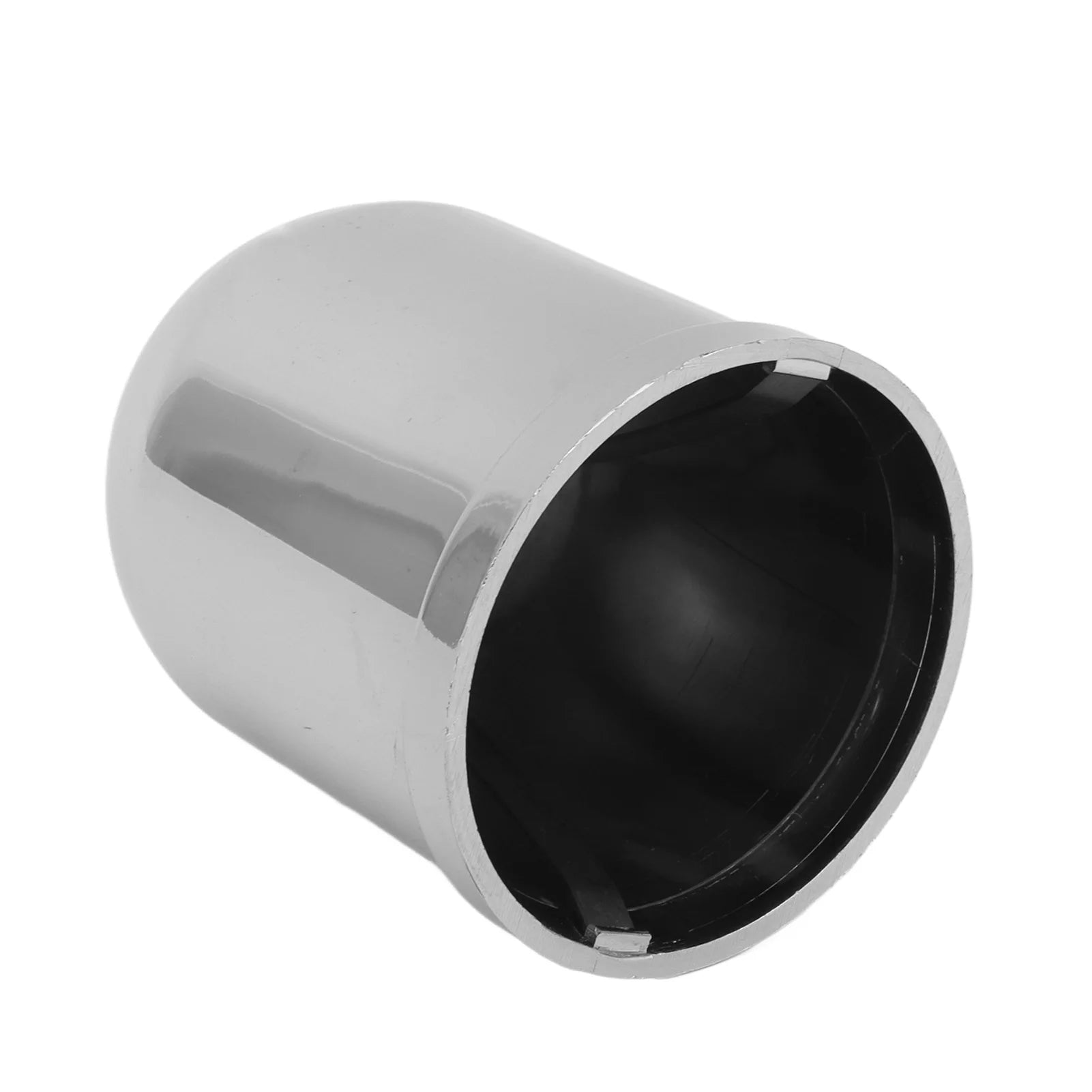 Tow Bar Ball Cover Trailer Ball Coupler Head Chrome Plated Cover ABS Plastic for 50mm 2in 1‑7/8in Hitch Balls Qme