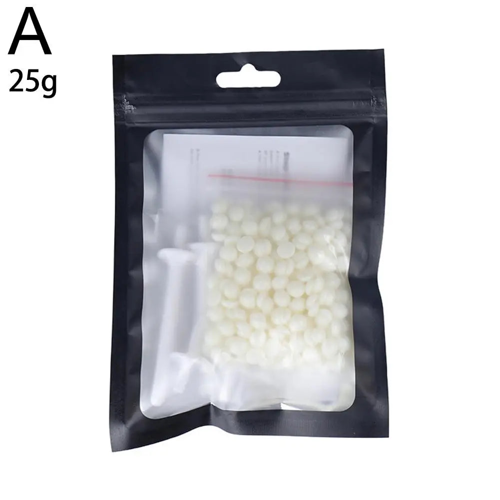 Portable Nose Wax Kit Painless Ear Nose Hair Removal Wax Kit Sticks Nail Wax Cleaning Nose Beauty 25g/50g For Men And Women Qme 25g CN