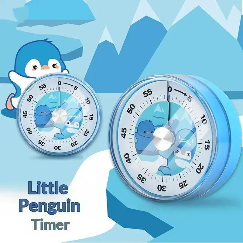 Magnetic Clock Timer Mechanical Loud Alarm Kitchen Cooking 60-Minutes Qme A2