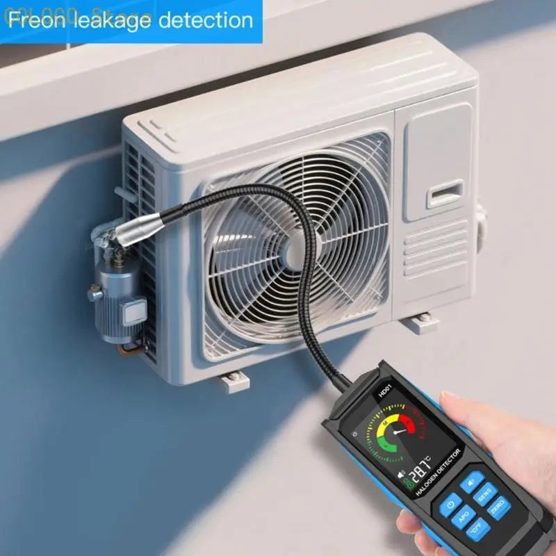 Lightweight HVAC System Leakage Tester Gas Analyser Quick Fault Qme