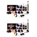 7-in-1 Halloween Makeup Set Realistic Face Body Paint Long Lasting SFX Kit For Cosplay Zombie Vampire Clown Costume Party Qme 2 Sets