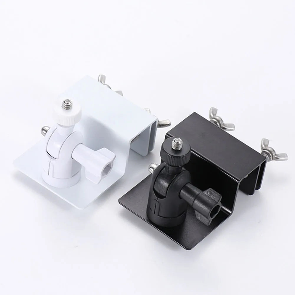 1 Pcs Roof Gutter Special Bracket Solar Panel Bracket Weatherproof Gutter Mount Bracket With Screw For Security Cameras Qme