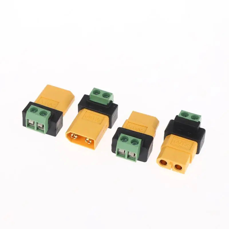 Charging Adapter UAV Balance Charger XT60 Male Female 2Pin Terminal Qme