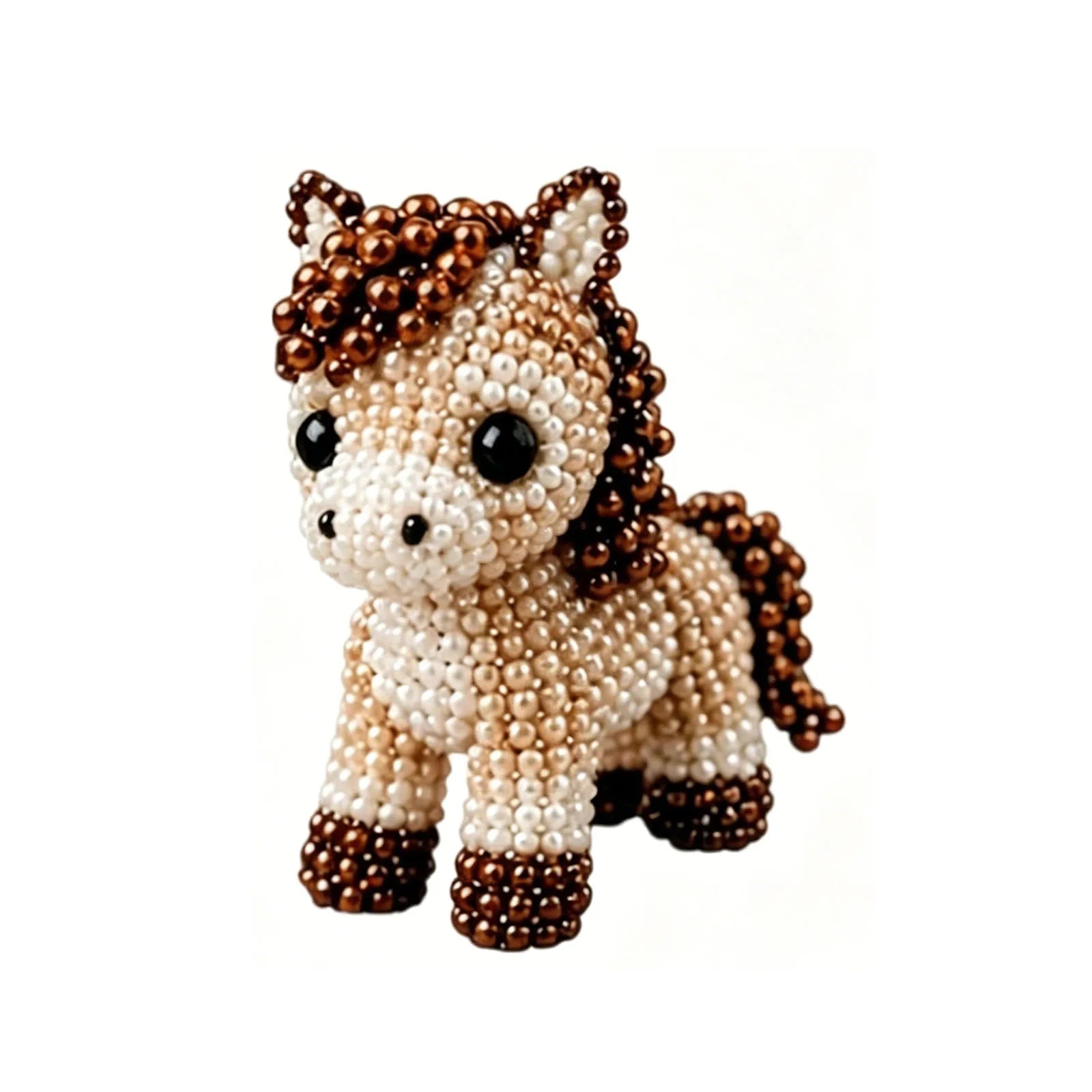 3D DIY Creative Beading Figurine Wiyh Needle Animals Bead Cute