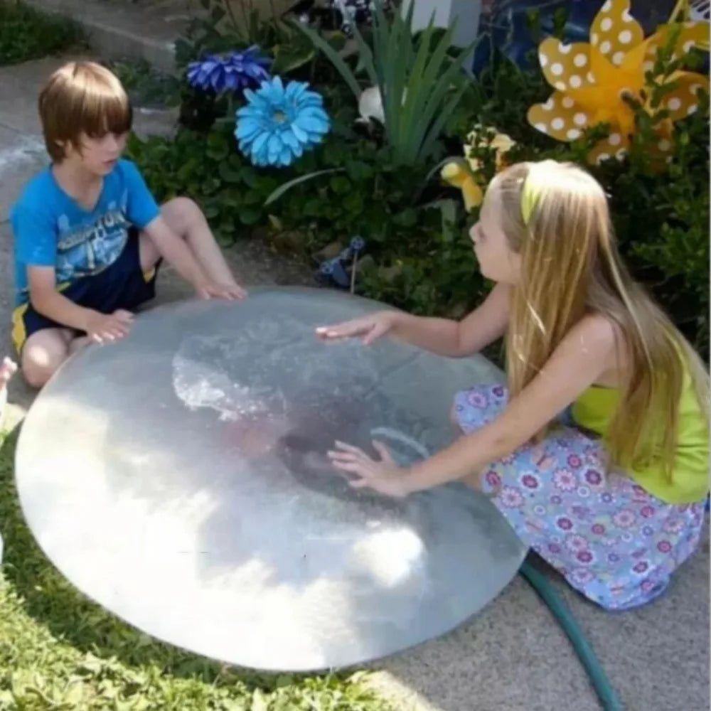 Water Filled Transparent Bubble Balls Children's Birthday Party Fun Games Outdoor Soft Balloons Summer Pool Party Bouncy Ball Qme