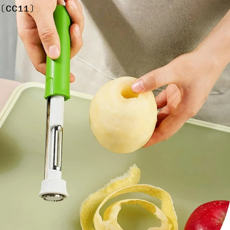 Stainless Steel Rust-proof Fruit Peeler Anti Slip Handle Qme