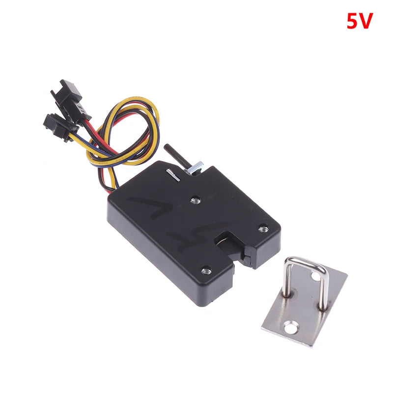 DC 5V 12V 24V Mini Small Electric Control Cabinet Door Lock Cabinet Lock Locker Drawer Lock Electronic Lock Access Control. Qme 5V