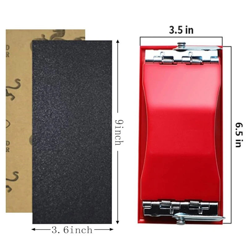 12 24 Wood Sanding Metal Plastic Polishing Sandpaper Wet Dry Paper Qme
