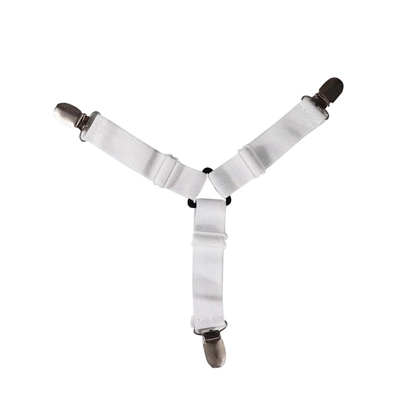 Home Organizer Mattress Cover Clips Bed Sheet Clip Elastic Straps Qme