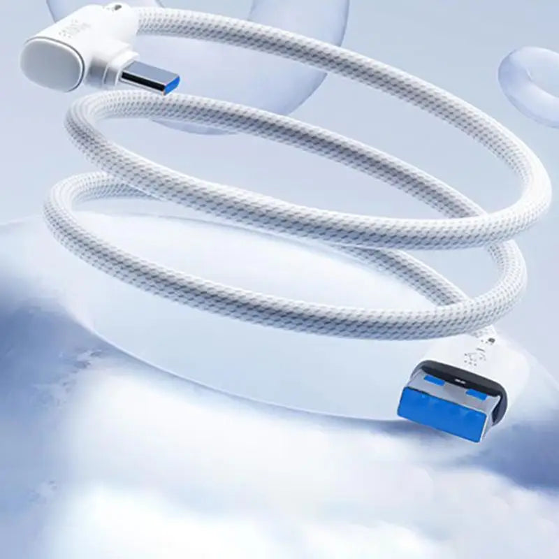 240W Fast Charging USB C Elbow Data Cable Supports Quick Charge Qme